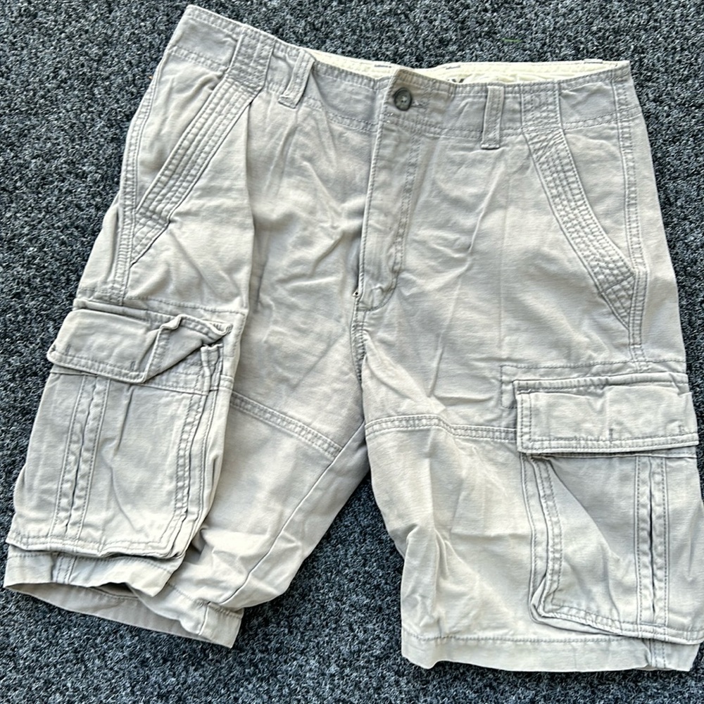Men’s Grey Cargo Shorts